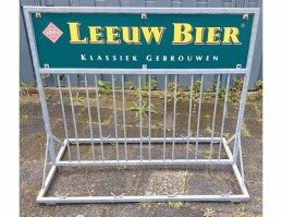 reclame bord groen rechthoek rek